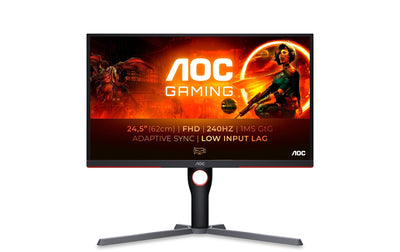 AOC 24.5 25G3ZM/BK WLED, 1920x1080, VA HDMI / Displayport, 240Hz