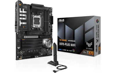 ASUS TUF GAMING X870-PLUS WIFI, ATX, AM5 AMD X870, 4x DDR5, PCI-E 5.0