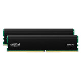 Crucial Pro DDR5-6400 Kit 32GB 2x16GB UDIMM CL38 B Overclocking (2 x 16GB, 6400 MHz, RAM DDR5, DIMM)