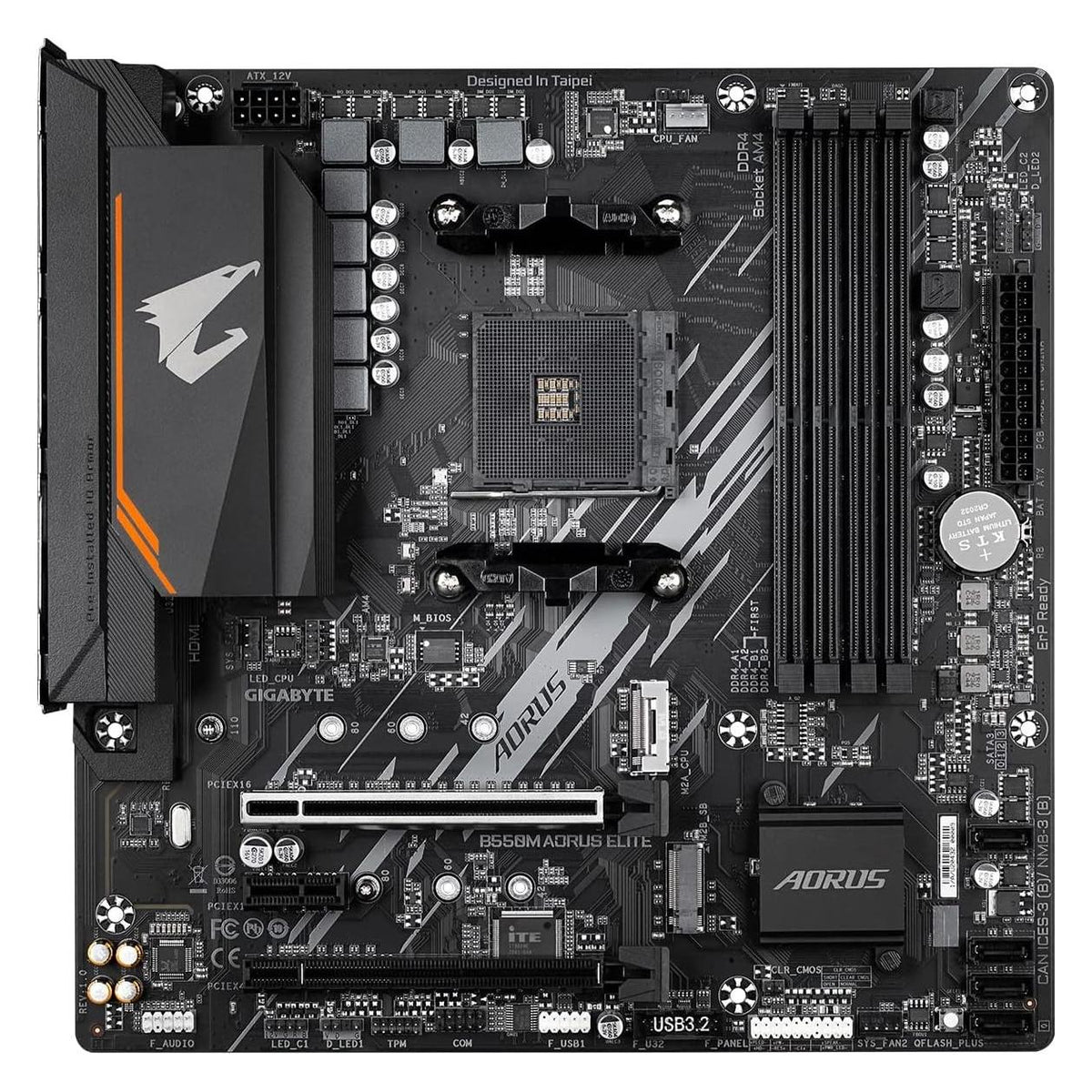 Gigabyte Carte mère||AMD B550|SAM4|MicroATX|1xPCI-Express 3.0 1x|1xPCI-Express 3.0 4x|1xPCI-Express (AM4, AMD B550, mATX)