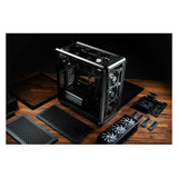 Cooler Master PC-Gehäuse Master Frame 600 Schwarz, Unterstützte (ATX, E-ATX, ITX, mATX, Mini-DTX, SSI CEB)