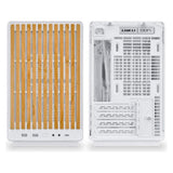 Lian-Li DAN Cases A3-mATX Wood Edition PC-Gehäuse, Micro-ATX - Buche, weiss (mATX, Mini-ITX)