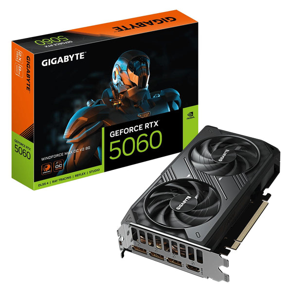 Gigabyte RTX™ 5060 WINDFORCE MAX OC V2 8 Go (8 Go, GDDR7)