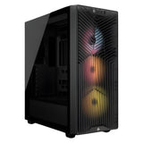Corsair 3200D RS ARGB Mid-Tower Performance Case, Smoke (ATX, mATX, Mini-ITX)