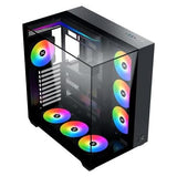 Xigmatek Aqua V Noir - MT/Sans Alim/ATX (ATX, mATX, Mini-ITX)