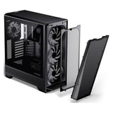 Phanteks Eclipse G400A Midi-Tower, Tempered Glass, D-RGB - schwarz (ATX, E-ATX, mATX, Mini-ITX)