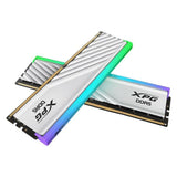 Adata DIMM 64 Go DDR5-6000 2x 32 Dual-Kit blanc AX5U6000C3032G-DTLABRWH Lancer (2 x 32GB, 6000 MHz, RAM DDR5, DIMM)