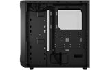Fractal Design Boîtier d’ordinateur Focus 2 TG Clear Tint Noir