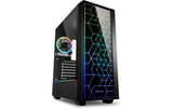 Sharkoon Boîtier d’ordinateur RGB LIT 100