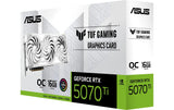 ASUS Carte graphique TUF Gaming GeForce RTX 5070 Ti White OC Edition