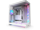 NZXT Boîtier d’ordinateur H9 Flow RGB+ Blanc