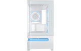 ASUS Boîtier d’ordinateur Prime AP202 TG ARGB Blanc