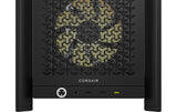 Corsair Boîtier d’ordinateur FRAME 4000D LCD RS ARGB Premium Mid-Tower