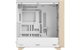 Fractal Design Summit Chalk White TG Clear Tint Blanc craie, teinte transparente TG