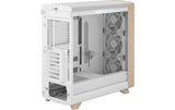 Fractal Design Summit Chalk White TG Clear Tint Blanc craie, teinte transparente TG