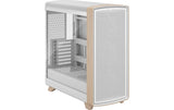 Fractal Design Summit Chalk White TG Clear Tint Blanc craie, teinte transparente TG