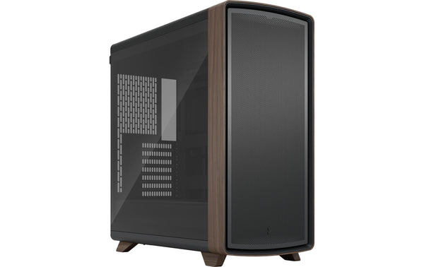 Fractal Design Summit Black TG teinte claire Black TG Light Tint, boîtier miditower avec fenêtre