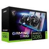 MSI GeForce RTX 5080 GAMING TRIO OC (16 Go, GDDR7)