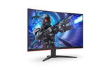 AOC 31.5 C32G2ZE/BK LED, 1920x1080, gaming 1ms, DisplayPort /HDMI /Flicker-free, curve