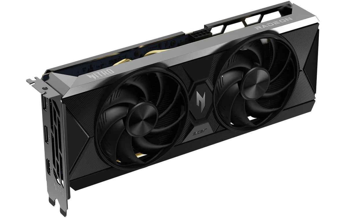 Acer Nitro AMD RX 9060 XT 8G OC AMD Radeon RX 9060 XT, 2x DP, 1x HDMI