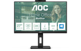 AOC 27 IPS Monitor, 2560 x 1440, 75 Hz HDMI, DP, USB-B, USB 3.2, Speakers