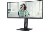 AOC 34 VA Curved, 3440 x 1440 HDMI, DP, USB-C, USB 3.1