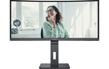 AOC 34 VA Curved, 3440 x 1440 HDMI, DP, USB-C, USB 3.1