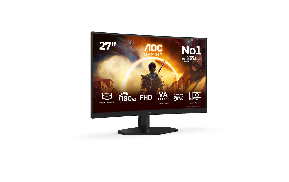 AOC Monitor 27 C27G42FE 180 Hz, VA, Curved , HDMI , DP