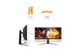 AOC Monitor 34 CU34G4CA 180 Hz, VA, HDMI, DP , HV, 90W PD