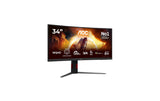 AOC Monitor 34 CU34G4ZCA 240 Hz, VA, HDMI, DP , HV, 90W PD