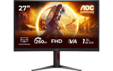 AOC Monitor C27G4Z2 27 VA Curved,260 Hz,1920x1080