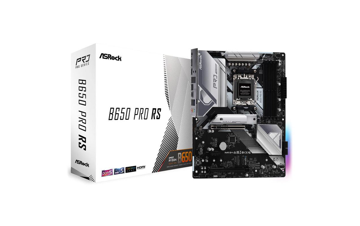ASRock B650 PRO RS, ATX, AM5 AMD B650, AM5, 4x DDR5, PCIe 5.0