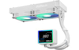 ASRock Challenger White 240 Digital Liquid CPU Cooler, 3.4 Disp., 2x120mm ARGB