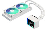 ASRock Challenger White 240 Digital Liquid CPU Cooler, 3.4 Disp., 2x120mm ARGB