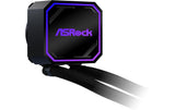 ASRock Pro 240 ARGB Liquid CPU Cooler, 2x120mm ARGB