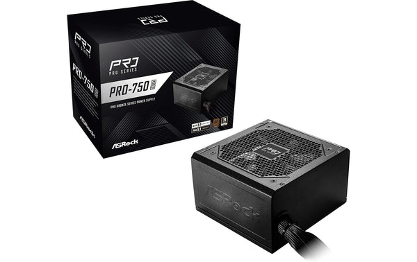 ASRock PRO PRO-750B 80+ Bronze Power Supply Unit