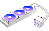 ASRock Pro White 360 ARGB Liquid CPU Cooler, 3x120mm ARGB