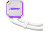 ASRock Pro White 360 ARGB Liquid CPU Cooler, 3x120mm ARGB