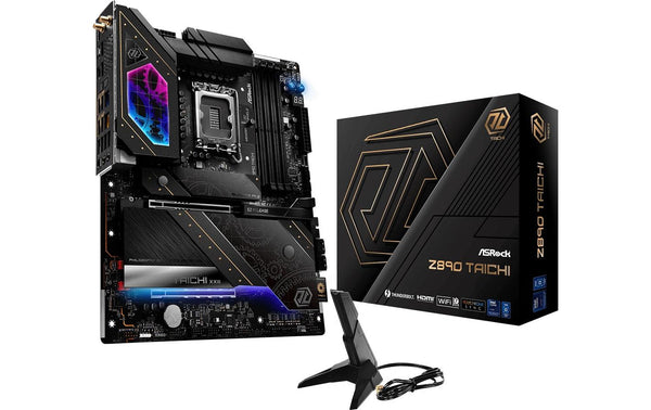 ASRock Z890 TAICHI, ATX, LGA1851 Intel Z890, LGA1851, 4x DDR5, PCIe 5.0