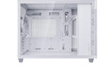 ASUS Boîtier d’ordinateur AP201 MicroATX TG Blanc