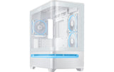 ASUS Boîtier d’ordinateur Prime AP202 TG ARGB Blanc