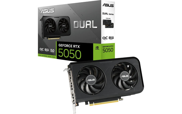 ASUS Carte graphique Dual GeForce RTX 5050 O8G GDDR6