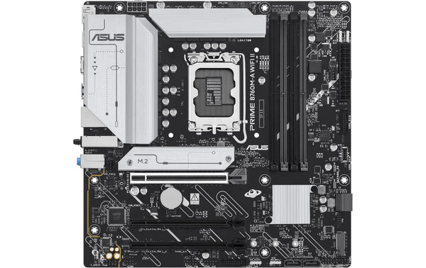 ASUS PRIME B760M-A WIFI II, mATX LGA1700, 4x DDR4, PCIe 5.0, WiFi 6E