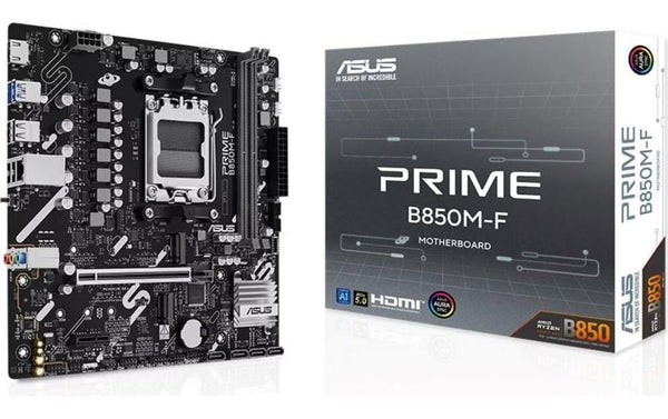 ASUS PRIME B850M-F WIFI, mATX AM5, B850, 2x DDR5, PCIe 5.0, HDMI, WIFI6