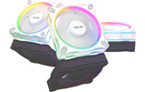 ASUS PRIME MR120 FAN ARGB REVERSE WHT 3IN1 120x120x28mm, PWM, 1600rpm, max. 21 dB