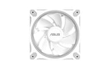 ASUS PRIME MR120 FAN ARGB REVERSE WHT 120x120x28mm, PWM, 1600rpm, max. 21 dB