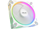 ASUS PRIME MR120 FAN ARGB REVERSE WHT 120x120x28mm, PWM, 1600rpm, max. 21 dB