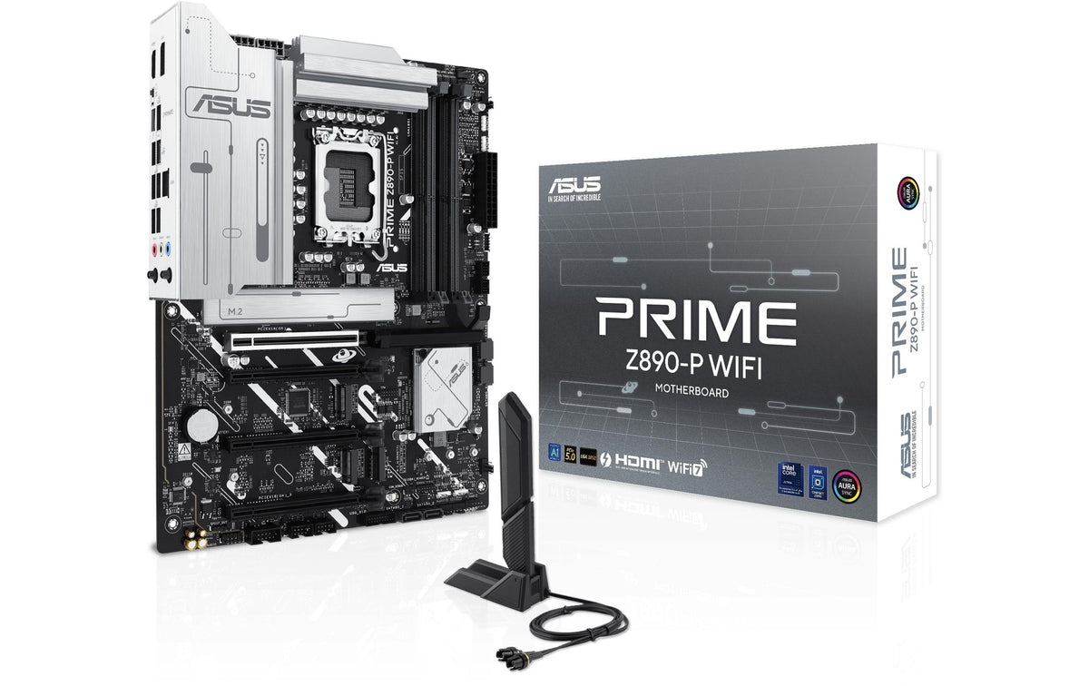 ASUS PRIME Z890-P WIFI, LGA1851 ATX, Intel Z890, 4x DDR5, PCI-E 5.0