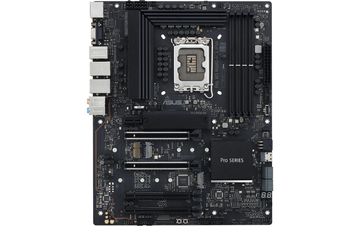 ASUS PRO WS W680-ACE, ATX, LGA1700 Intel W680, 4x DDR5, M.2, 3x PCIe 4.0