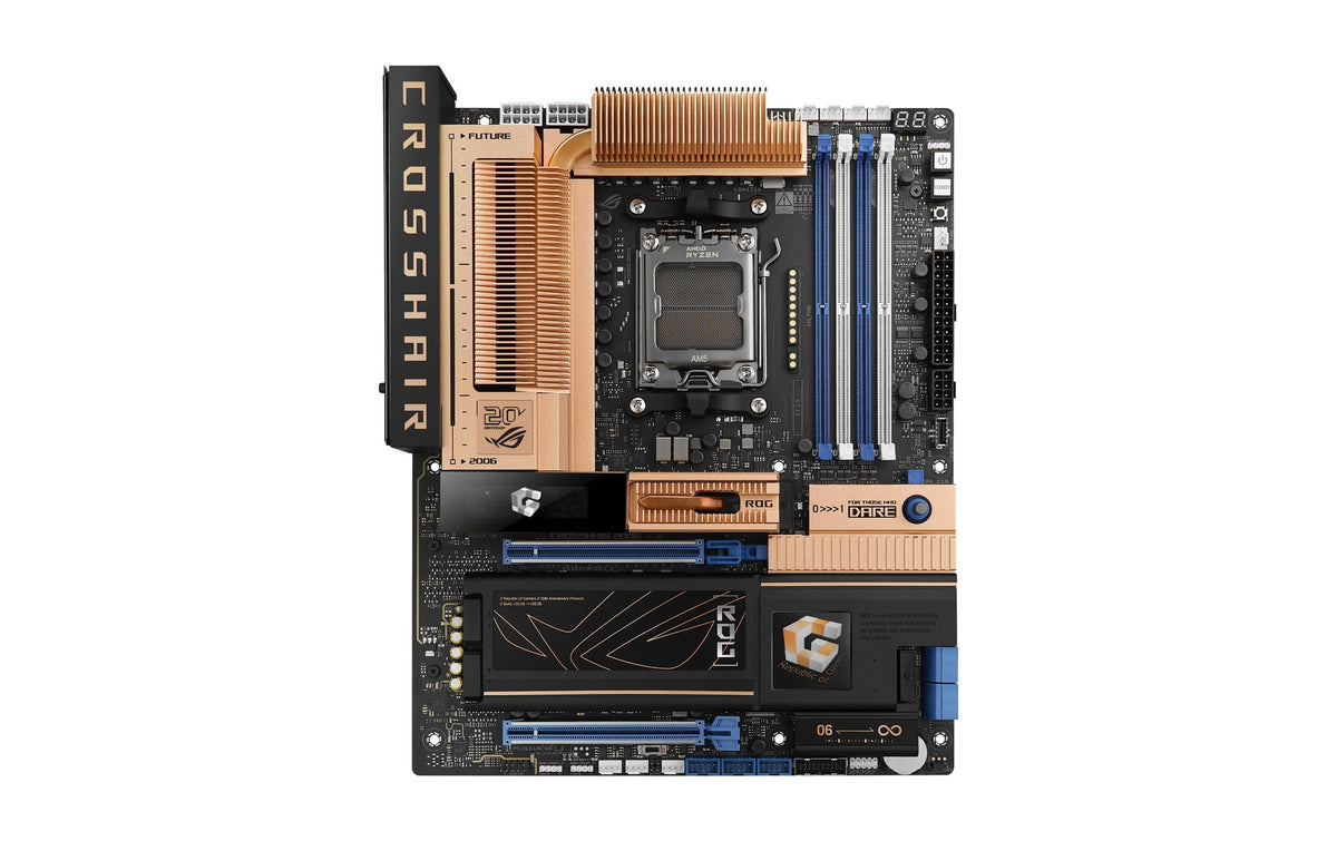 ASUS ROG CROSSHAIR 2006, X870, ATX AM5, 4x DDR5, PCIe 5.0, WiFi 7